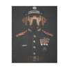 Labrador Retriever Military Wall Art - Patriotic Dog Décor for Army, Air Force, Navy, Marines