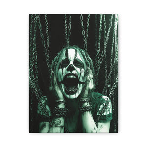 Gothic Art Canvas Print, Spooky Home Decor, Wall Art for Halloween, Unique Gift for Art Lovers, Dark Aesthetic Decoration