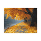Autumn Serenity Canvas Wall Art, Fall Decor, Nature Photography, Thanksgiving Gift, Home Wall Decoration