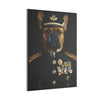 Dog, Bulldog, Military, Military Dress, Army, Air Force, Navy, Marines, Dog Wall Art, Dog Art, Military Wall Art, Military Art