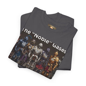 Noble Gases Graphic Tee, Science Shirt, Unisex Cotton T-Shirt, Funny Science Humor, Geeky Gift, Educational Apparel, Casual Wear