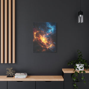 Cosmic Art Canvas, Galaxy Wall Decor, Stellar Home Design, Space Artwork, Astronomical Gift