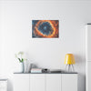 Galaxy Glow Wall Art Print, Cosmic Spiral Nebula Canvas Décor, Space Themed Print, Celestial Home Décor, Astronomy Art