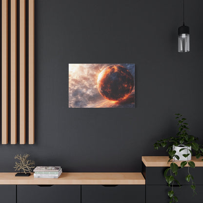 Cosmic Wall Art Print, Galaxy Canvas, Space Decor, Celestial Artwork, Modern Home Decor, Gifts for Astronomy Lovers