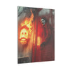 Halloween Décor, Spooky Wall Art, Canvas Art, Scary AI Images, Horror Fan Gift