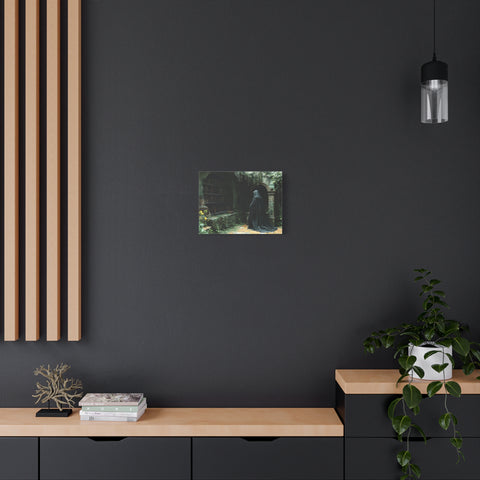 Mystical Canvas Wall Art, Enchanted Decor for Home, Dark Aesthetic Artwork, Gothic Wall Hanging, Unique Gift Idea