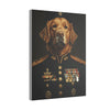 Dog, Golden Retriever, Military, Military Dress, Army, Air Force, Navy, Marines, Dog Wall Art, Dog Art, Military Wall Art, Military Art