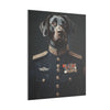 German Shorthaired Pointer Military Wall Art - Patriotic Dog Décor for Army, Air Force, Navy, Marines