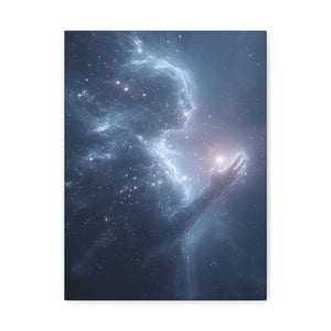 Celestial Canvas Art, Space Wall Decor, Cosmic Home Decor, Inspirational Gift, Science Fiction Wall Art