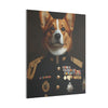 Dog, Pembroke Welsh Corgi, Military, Military Dress, Army, Air Force, Navy, Marines, Dog Wall Art, Dog Art, Military Wall Art, Military Art