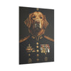 Dog, Golden Retriever, Military, Military Dress, Army, Air Force, Navy, Marines, Dog Wall Art, Dog Art, Military Wall Art, Military Art