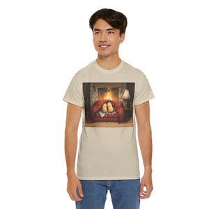 Funny Peanut Snuggling Unisex Tee