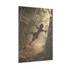 Halloween Décor, Spooky Wall Art, Canvas Art, Scary AI Images, Horror Fan Gift