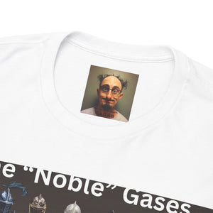Noble Gases Graphic Tee, Science Shirt, Unisex Cotton T-Shirt, Funny Science Humor, Geeky Gift, Educational Apparel, Casual Wear