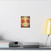 Canvas Art, Gemini Astrological Sign, Stretched Canvas Print, AI Art, Matte Finish, Home Décor Wall Art