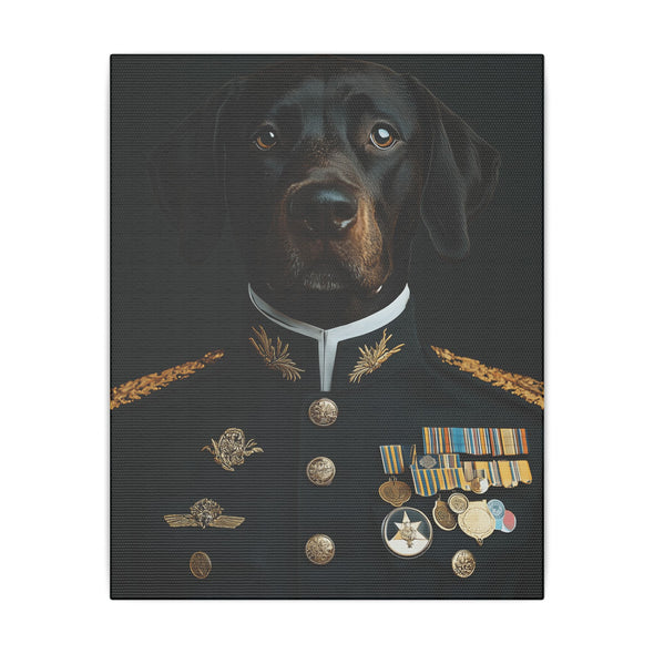 German Shorthaired Pointer, Military, Military Dress, Army, Air Force, Navy, Marines, Dog Wall Art, Dog Art, Military Wall Art, Military Art