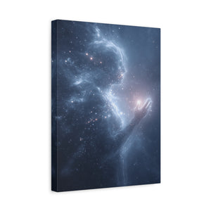 Celestial Canvas Art, Space Wall Decor, Cosmic Home Decor, Inspirational Gift, Science Fiction Wall Art