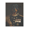 Dog, Rottweiler, Military, Military Dress, Army, Air Force, Navy, Marines, Dog Wall Art, Dog Art, Military Wall Art, Military Art