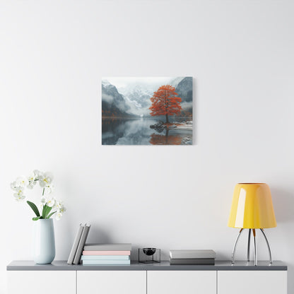 Autumn Landscape Canvas Print, Nature Art, Wall Decor, Home Aesthetic, Fall Vibe, Gift for Nature Lovers