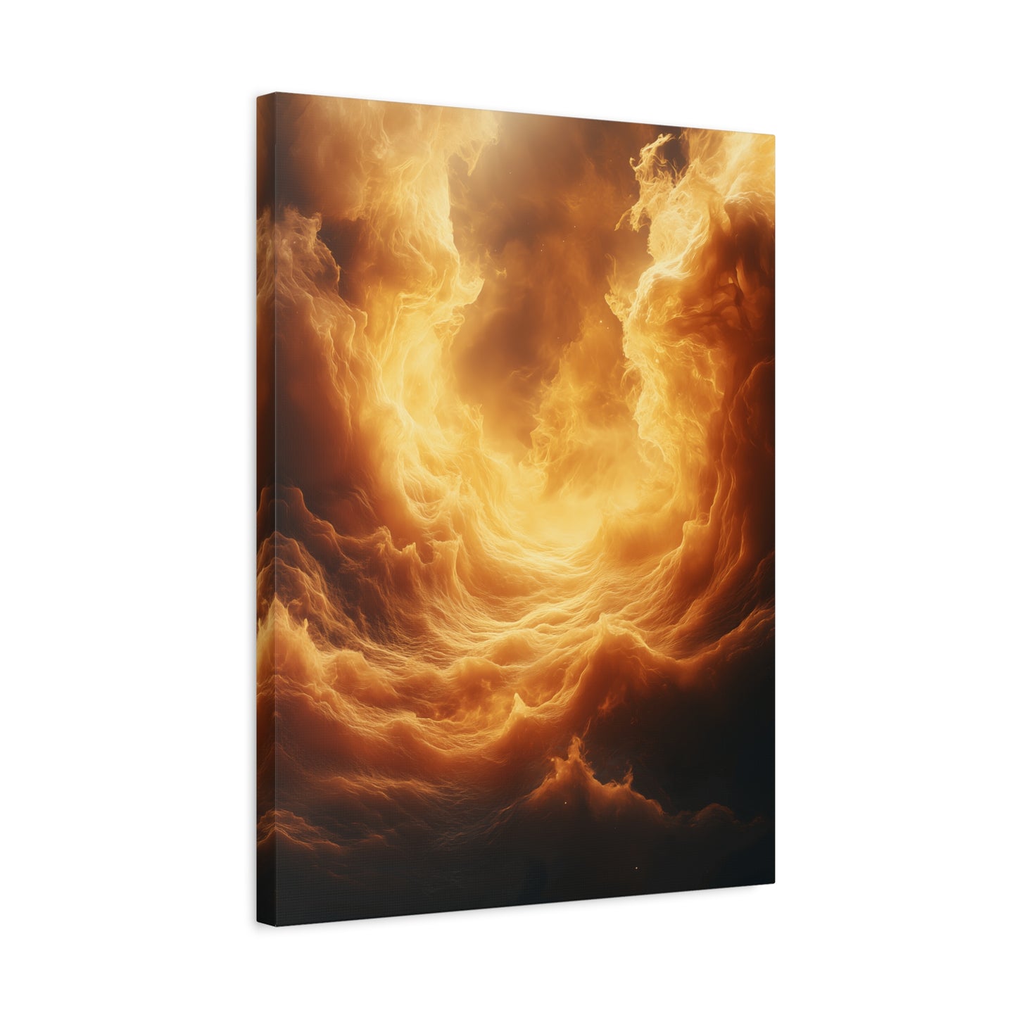 Stretched Canvas Print, Dreamy Cloud Artwork, Atmospheric Wall Decor, Abstract Art for Home, Modern Living Space Decoration