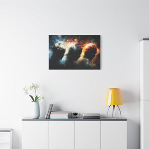 Cosmic Art Canvas, Space Home Decor, Astral Wall Art, Galaxy Prints, Modern Office Decor, Gift for Space Lovers, Unique Artwork