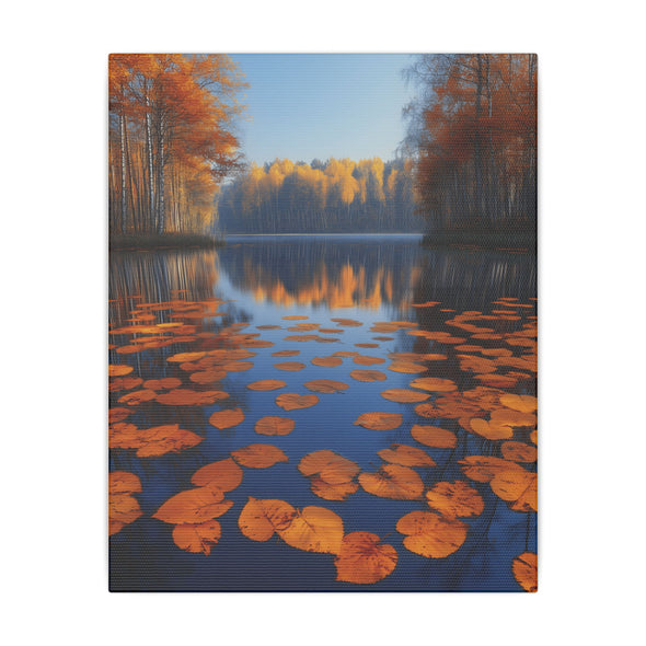 View details for AI Autumn Landscape Canvas Art for Nature Lovers and Modern Wall Décor