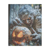 Halloween Décor, Spooky Wall Art, Canvas Art, Scary AI Images, Horror Fan Gift