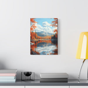 Autumn Landscape Canvas Print, Fall Wall Art, Home Décor, Nature Artwork, Gift for Nature Lovers