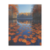 View details for AI Autumn Landscape Canvas Art for Nature Lovers and Modern Wall Décor