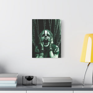Gothic Art Canvas Print, Spooky Home Decor, Wall Art for Halloween, Unique Gift for Art Lovers, Dark Aesthetic Decoration