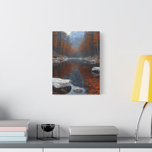 Autumn Landscape Canvas Print | Stretched Wall Art, Home Décor, Nature Artwork, Gift Idea