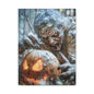 Halloween Canvas Art Print, Creepy Wall Decor, Spooky Home Decor, Haunted House Decoration, Fall Artwork, Pumpkin Scare