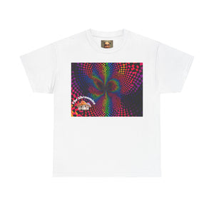 Psychedelic Rainbow Vortex T-Shirt — Trippy Optical Illusion Tee