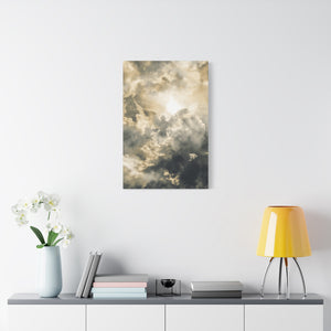 Angel Cloud Canvas Print | Spiritual Wall Art, Home Decor, Gift for Meditation, Religious Art, Inspirational Print