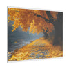 Autumn Décor, Canvas Art, AI Autumn Landscape, Nature Artwork Gift, Modern Wall Hanging, Unique Wall Art