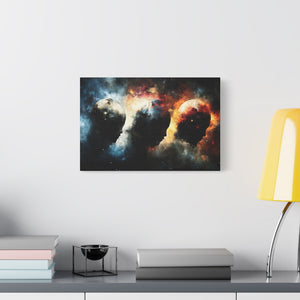 Cosmic Art Canvas, Space Home Decor, Astral Wall Art, Galaxy Prints, Modern Office Decor, Gift for Space Lovers, Unique Artwork