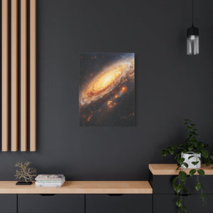Galaxy Art Canvas Print, Cosmic Wall Decor, Space Lover Gift, Astronaut Home Decoration, Astrology Art