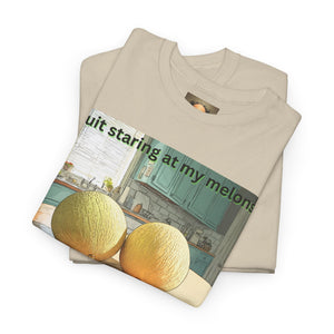 Humorous Cotton T-Shirt, Funny Shirt, Gift for Fruit Lovers, Cute Casual Tee, Unique Meme Apparel, Lightweight Graphic Tee