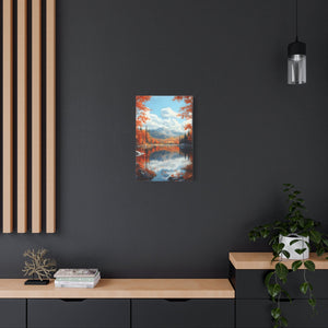 Autumn Landscape Canvas Print, Fall Wall Art, Home Décor, Nature Artwork, Gift for Nature Lovers