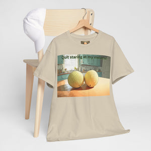 Humorous Cotton T-Shirt, Funny Shirt, Gift for Fruit Lovers, Cute Casual Tee, Unique Meme Apparel, Lightweight Graphic Tee