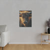 Taurus Astrology AI Canvas Print - Matte Celestial Wall Décor for Home