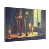 Witchcraft Art, Canvas Print, Mystic Wall Décor, AI Artwork, Matte Stretched Canvas, Home Office Decor