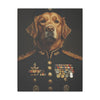 Dog, Golden Retriever, Military, Military Dress, Army, Air Force, Navy, Marines, Dog Wall Art, Dog Art, Military Wall Art, Military Art