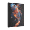 Canvas Art, Pisces Astrological Sign, Stretched Canvas Print, AI Art, Matte Finish, Home Décor Wall Art