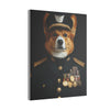 Dog, Pembroke Welsh Corgi, Military, Military Dress, Army, Air Force, Navy, Marines, Dog Wall Art, Dog Art, Military Wall Art, Military Art