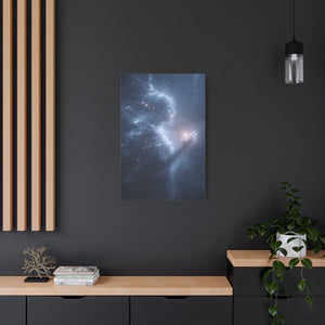 Celestial Canvas Art, Space Wall Decor, Cosmic Home Decor, Inspirational Gift, Science Fiction Wall Art