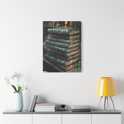 Artistic Book Canvas Print