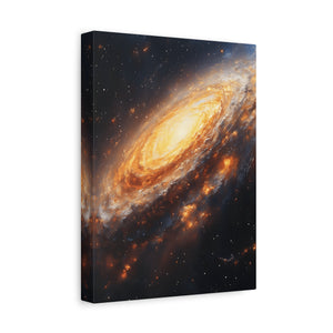 Galaxy Art Canvas Print, Cosmic Wall Decor, Space Lover Gift, Astronaut Home Decoration, Astrology Art