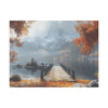 Autumn Décor, Canvas Art, AI Autumn Landscape, Nature Artwork Gift, Modern Wall Hanging, Unique Wall Art