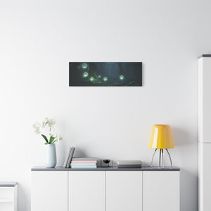 Mystical Forest Canvas Wall Art, Enchanted Decor, Forest Spirit Painting, Home Aesthetic, Nature Lover Gift
